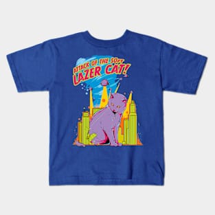 Lazer Cat Kids T-Shirt